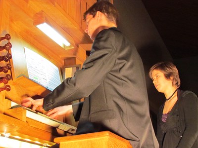 Lente-orgelconcert met Peter Strauven in de Sint-Anna-ten-Drieënkerk, Antwerpen Linkeroever